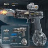 LED Lights Electric Water Guns Children Simulated Shooting Recoil Powerful Automatic Water Spray Gun Kids Summer Outdoor Toys